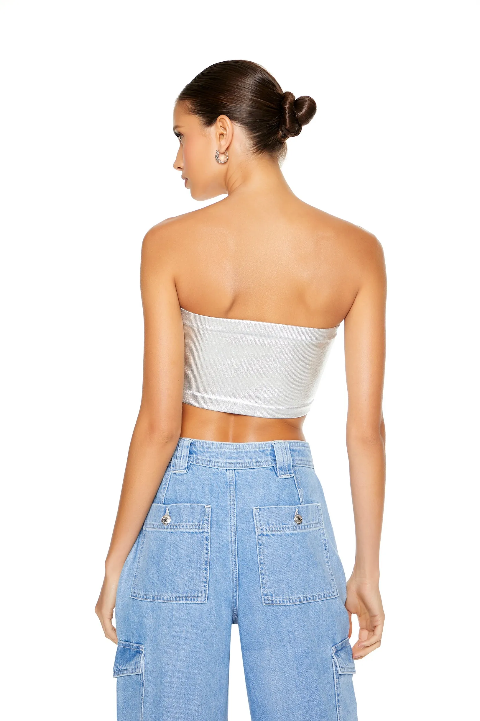 Haut tubulaire sans couture chatoyant sold by Urban Planet product image thumbnail 3