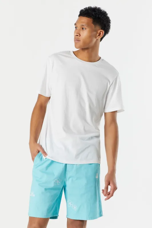Ditsy Mushroom Embroidered Short sold by Urban Planet