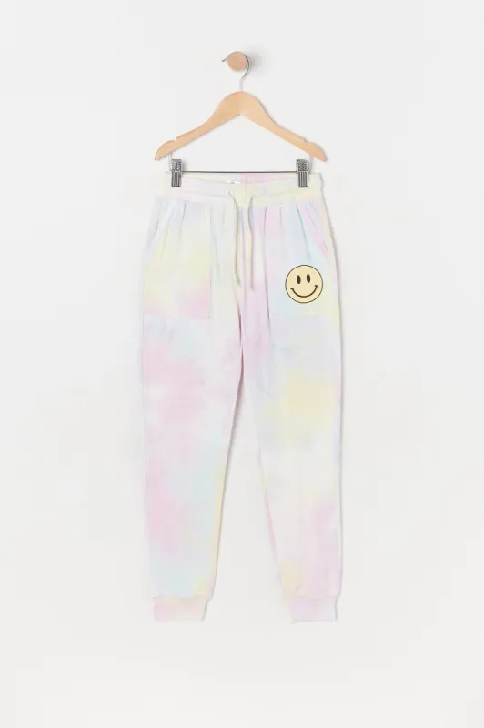 Girls Soft Smile Graphic Jogger sold by Urban Planet
