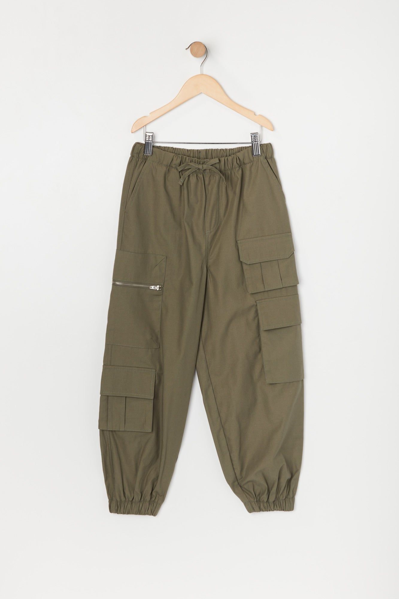 Pantalon de jogging avec poches cargo à fermeture à glissière pour fi;;e sold by Urban Planet product image thumbnail 5