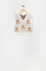 Veste en tricot avec motif Ourson pour fille sold by Urban Planet