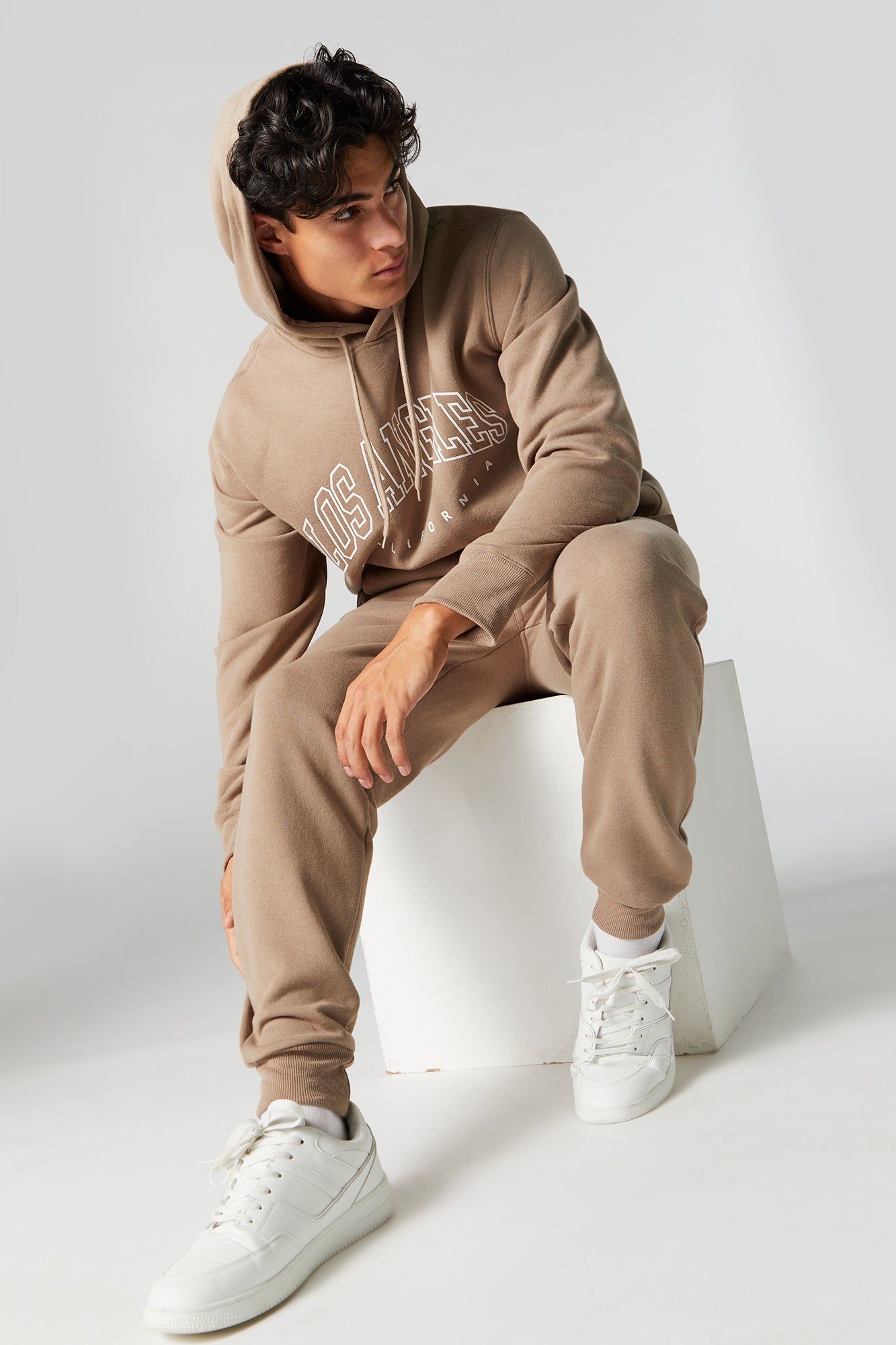 Los Angeles Graphic Fleece Jogger sold by Urban Planet