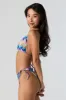 Geometric Print Tie Bikini Bottom sold by Urban Planet