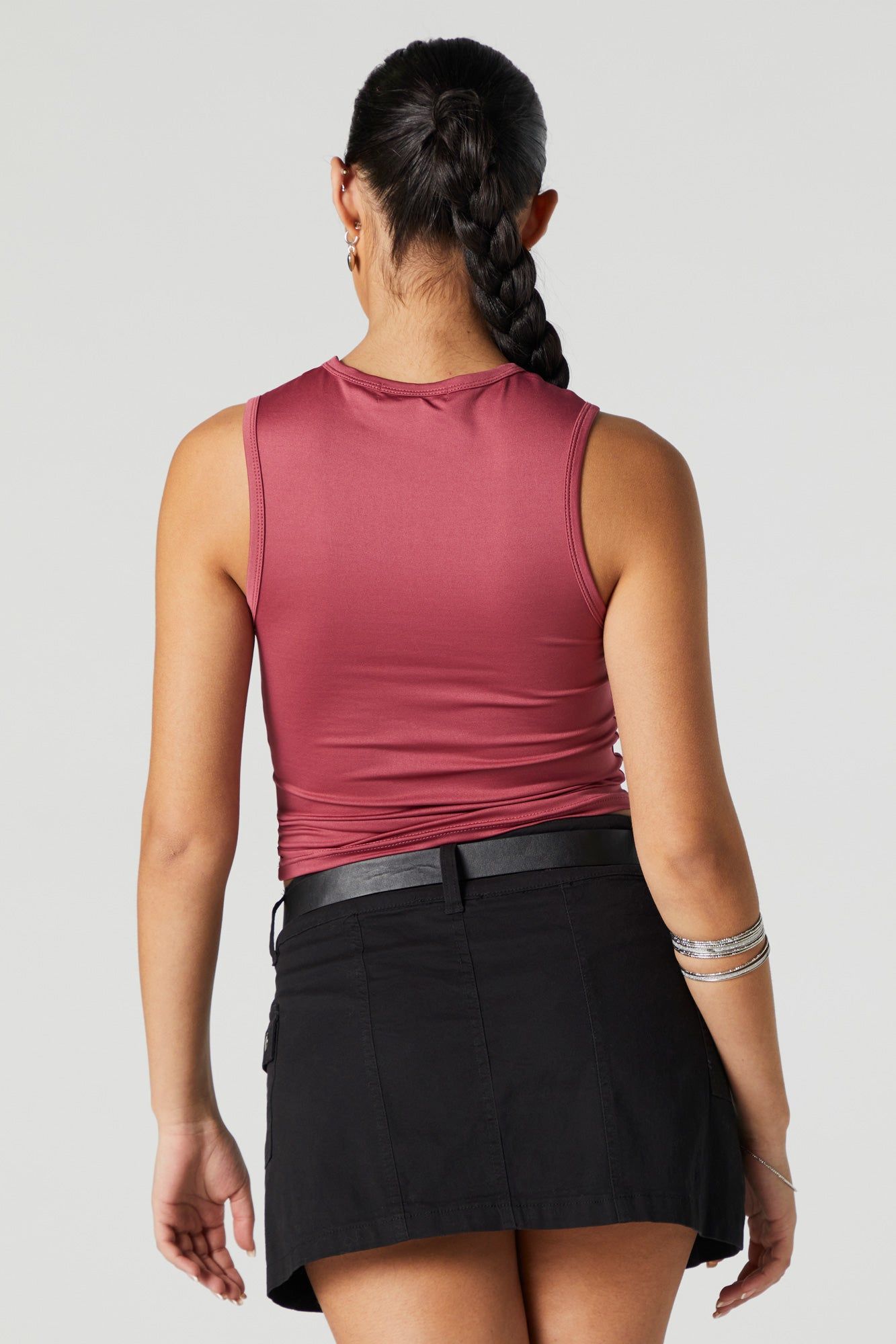 Contour Cinched Tank sold by Urban Planet product image thumbnail 3
