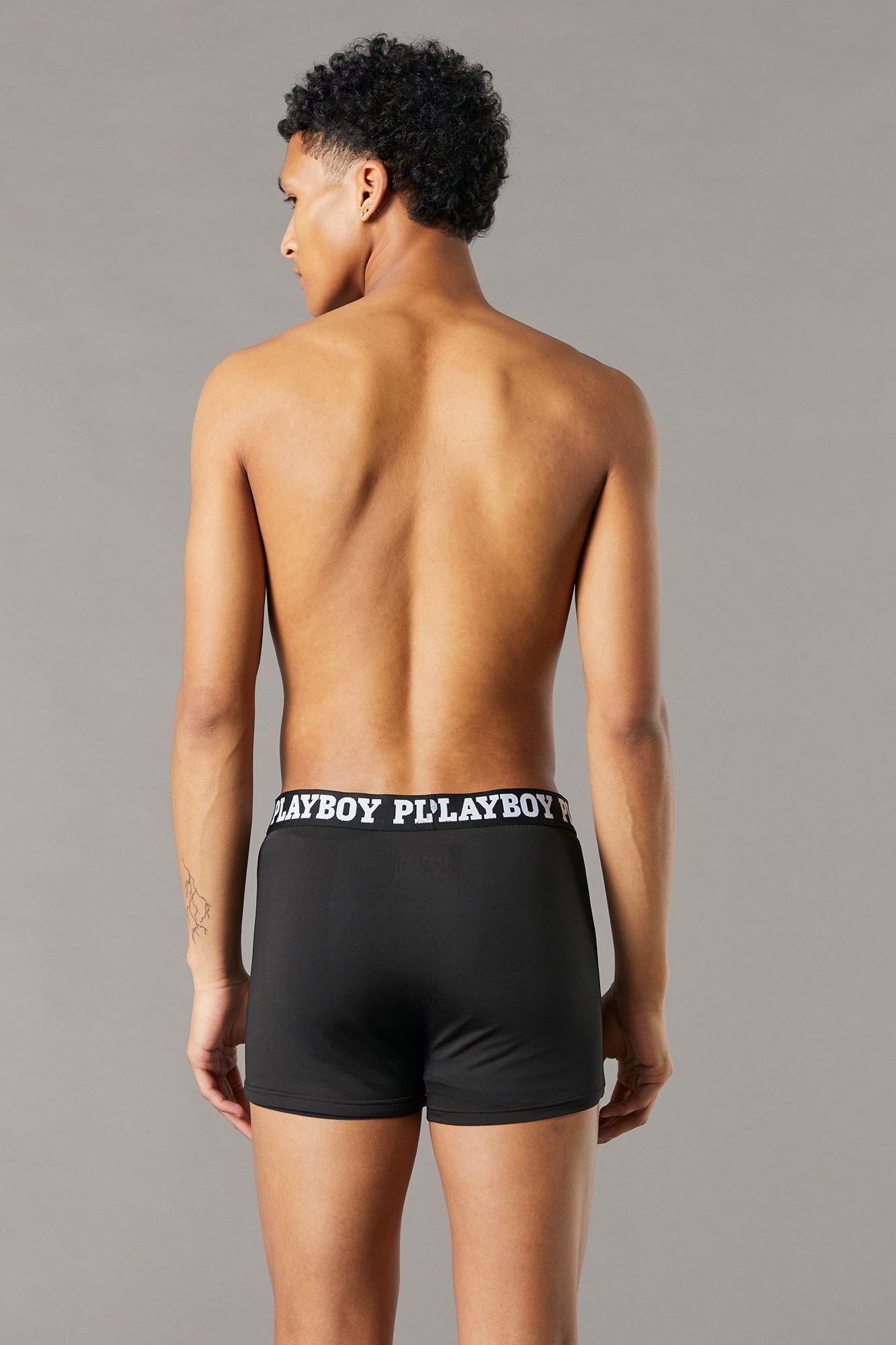 Caleçon à imprimé Playboy Bleu (Paquet de 2) sold by Urban Planet product image thumbnail 5