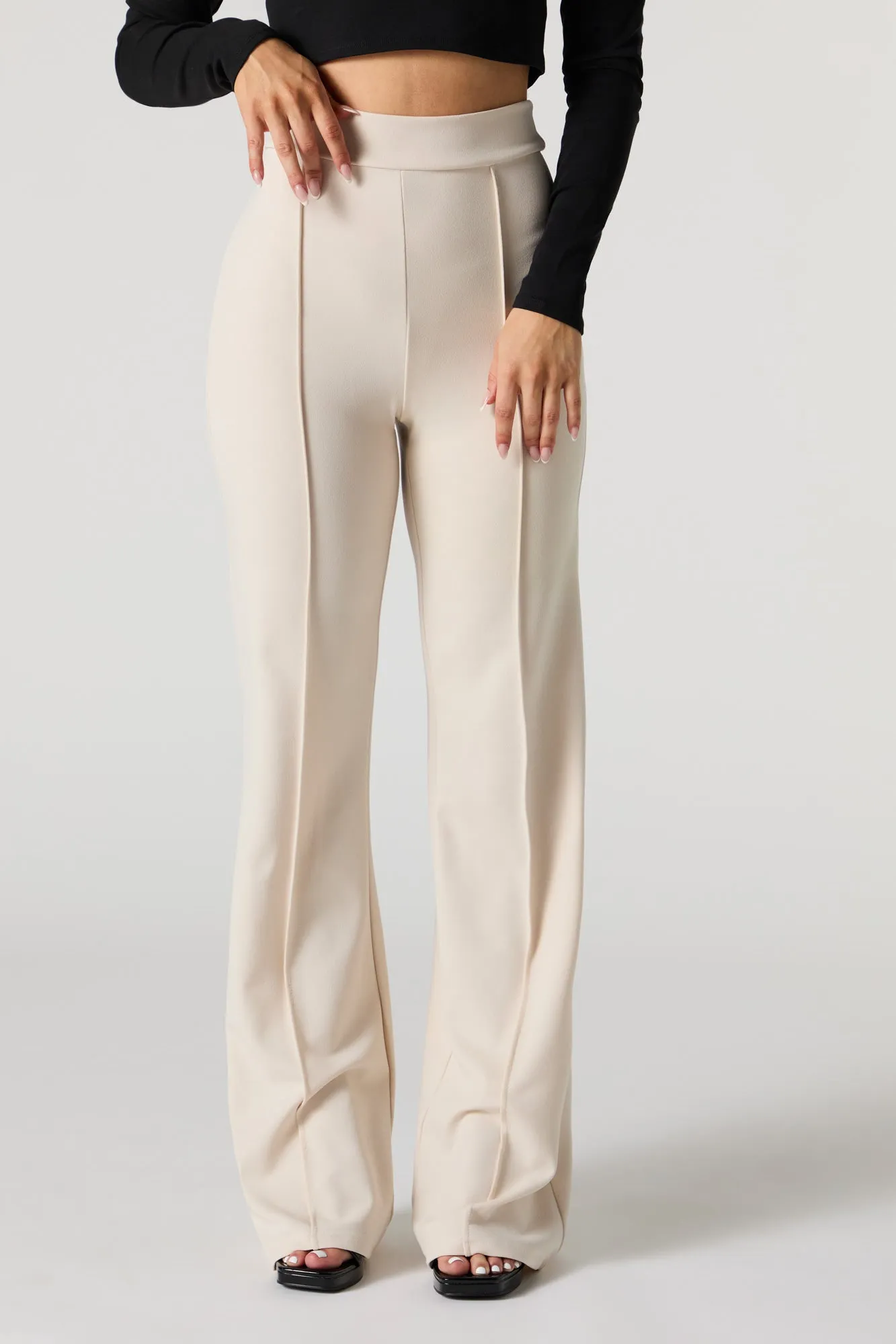 Pantalon habillé à jambe large avec surpiqûres sold by Urban Planet product image thumbnail 2