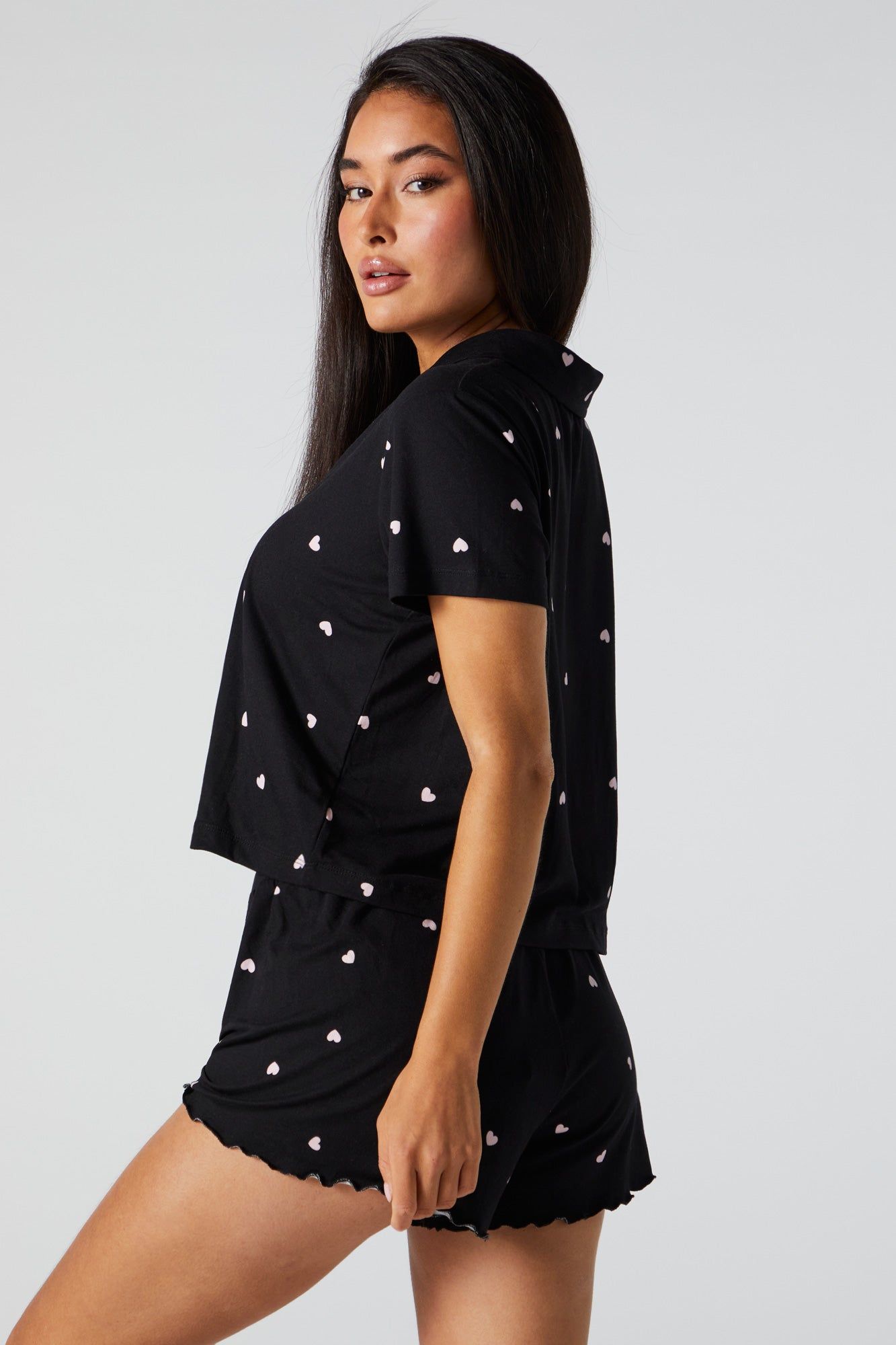 Ensemble pyjama avec motif brodé sold by Urban Planet product image thumbnail 2