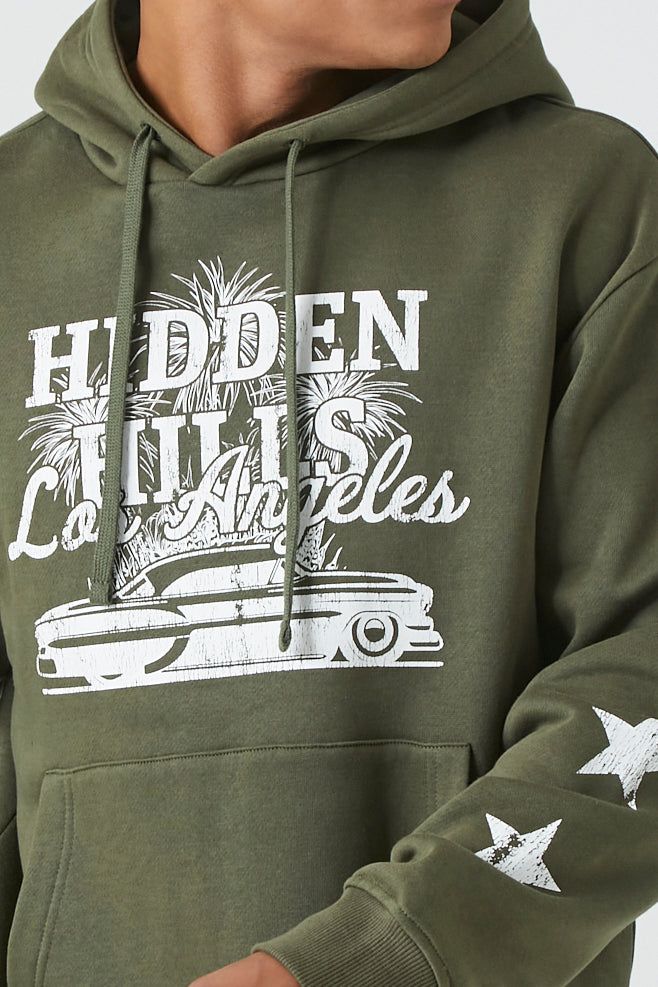 Hidden Hills Graphic Hoodie sold by Urban Planet product image thumbnail 5