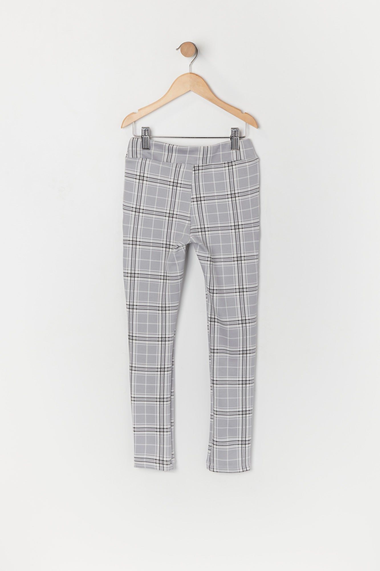 Girls Plaid Zip Pocket Legging sold by Urban Planet product image thumbnail 2