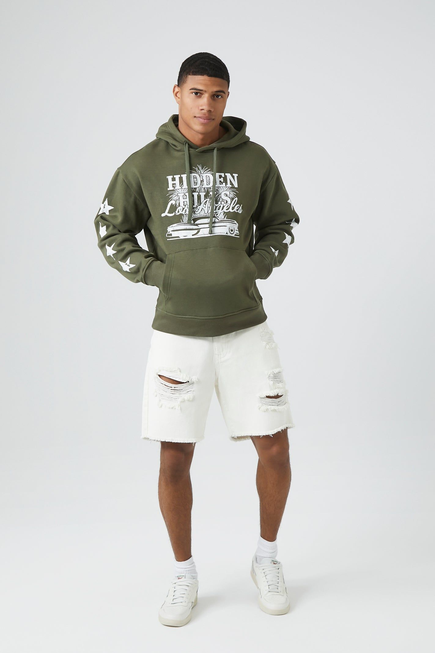 Hidden Hills Graphic Hoodie sold by Urban Planet product image thumbnail 4