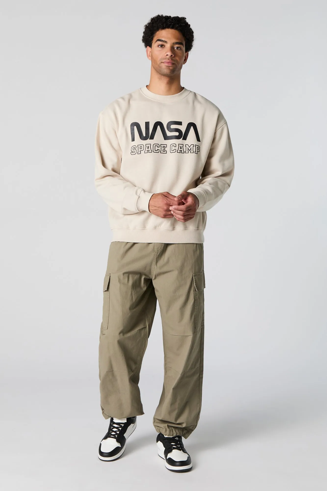 Chandail en molleton à imprimé NASA Space Camp sold by Urban Planet product image thumbnail 3