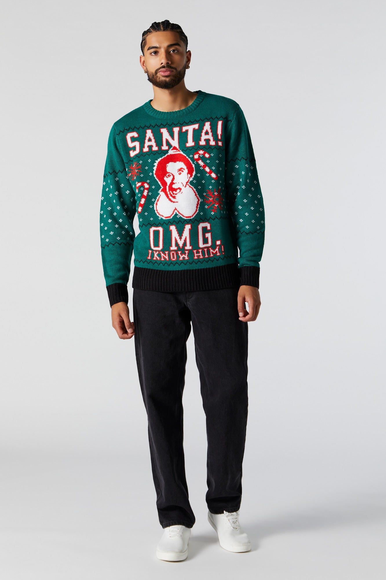 Buddy the Elf Knit Xmas Sweater sold by Urban Planet product image thumbnail 3