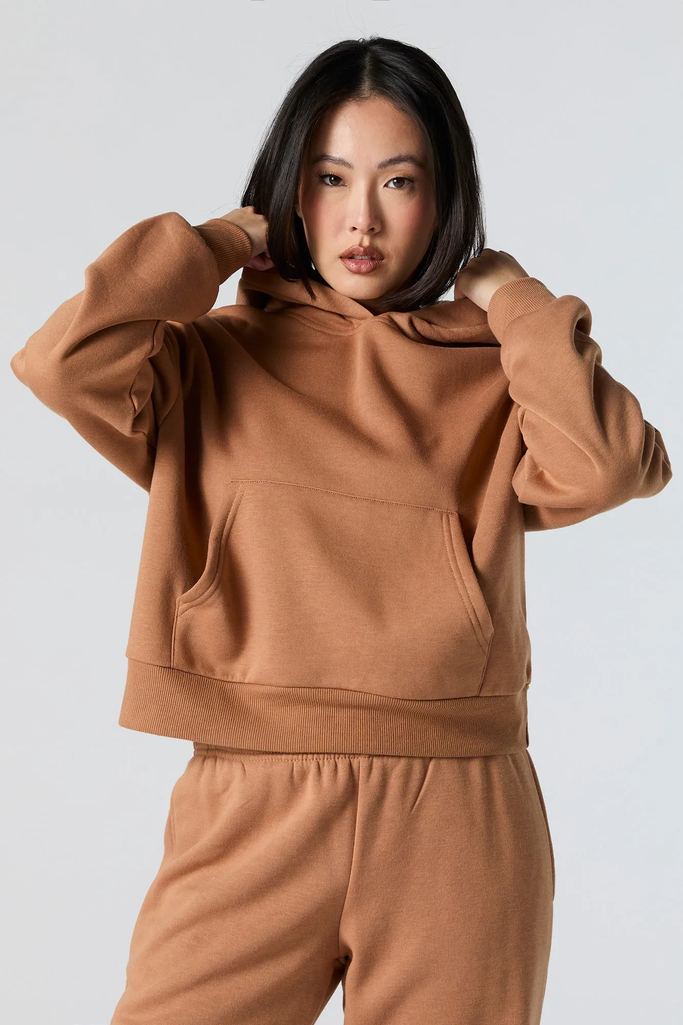 Fleece Oversized Hoodie sold by Urban Planet