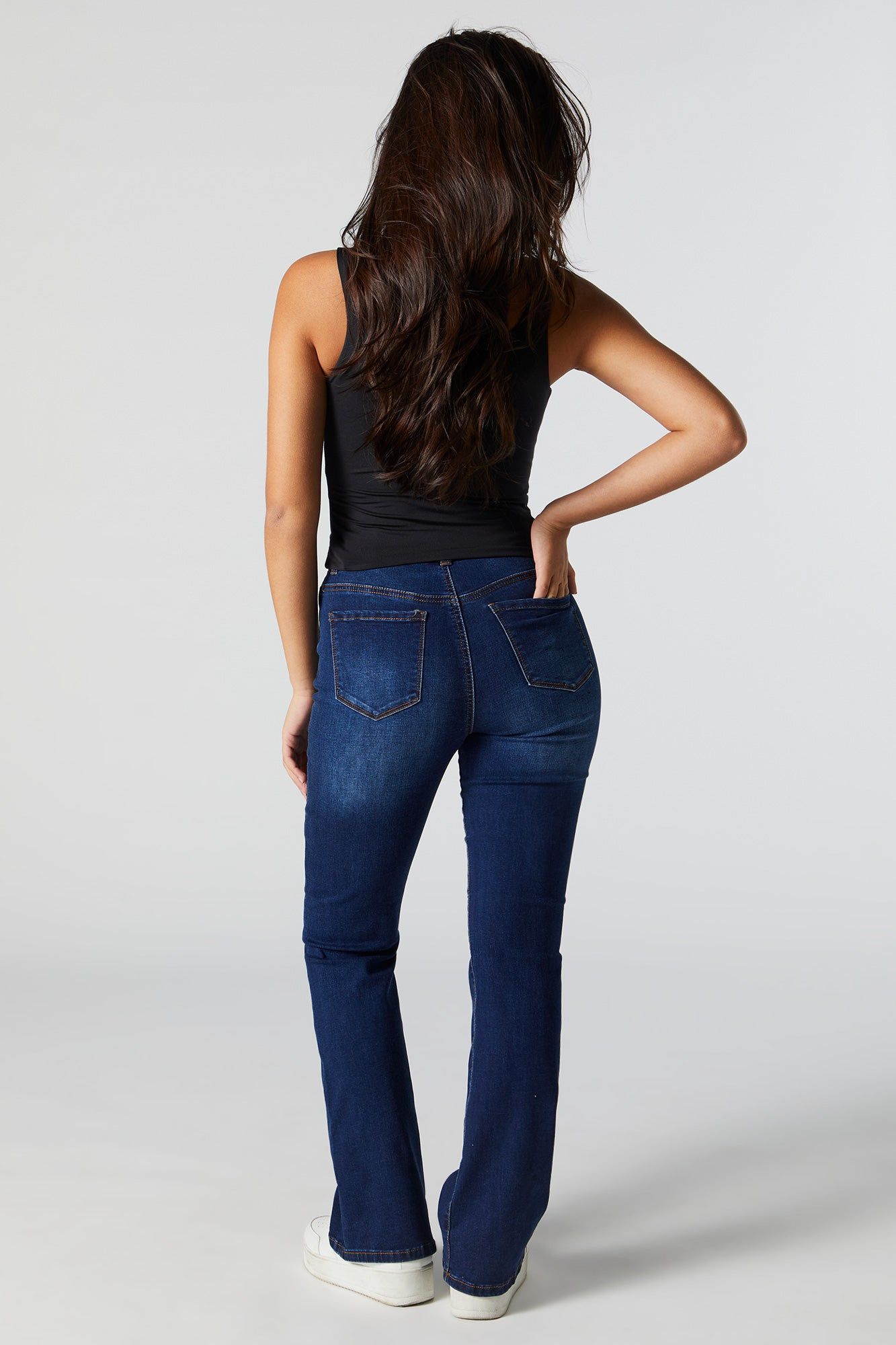 Dark Wash Slim Bootcut Jean sold by Urban Planet product image thumbnail 3