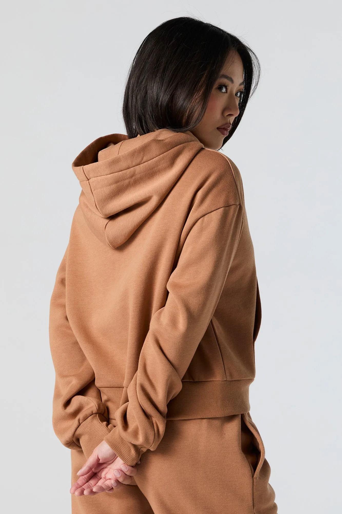 Fleece Oversized Hoodie sold by Urban Planet product image thumbnail 2