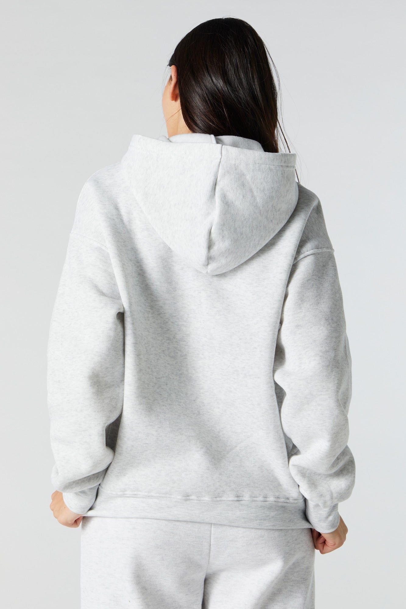 Haut à capuchon en molleton avec motif brodé NY en chenille sold by Urban Planet product image thumbnail 2