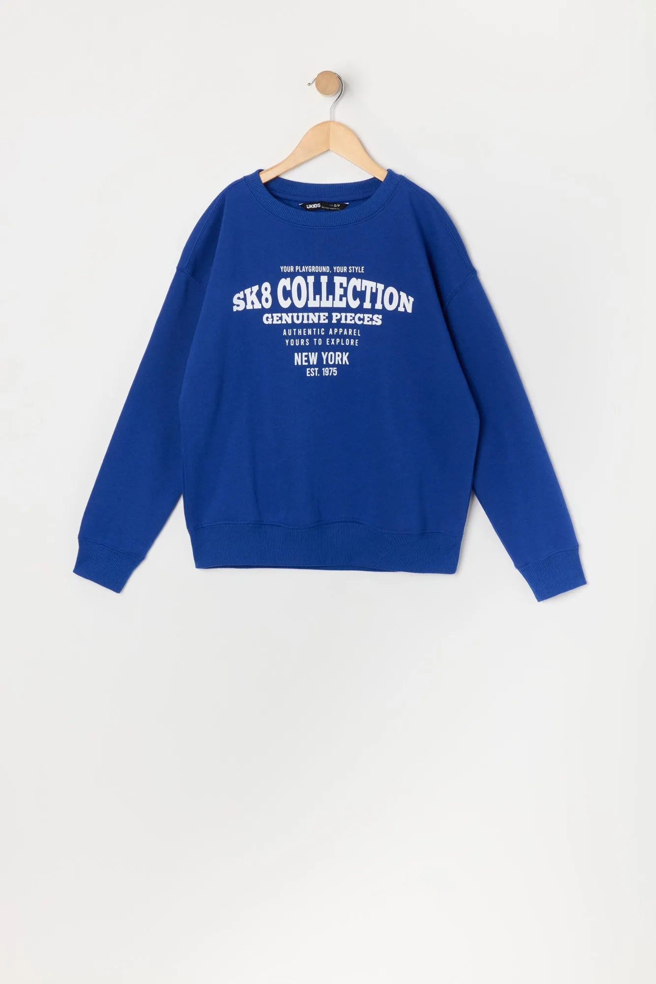 Boys Sk8 Collection Fleece Sweatshirt sold by Urban Planet