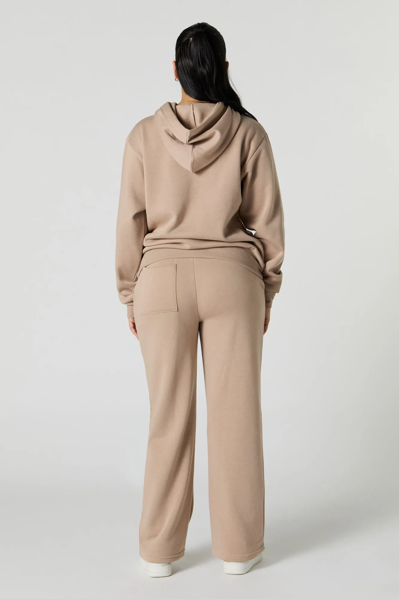 Fleece Straight Leg Sweatpant sold by Urban Planet product image thumbnail 3