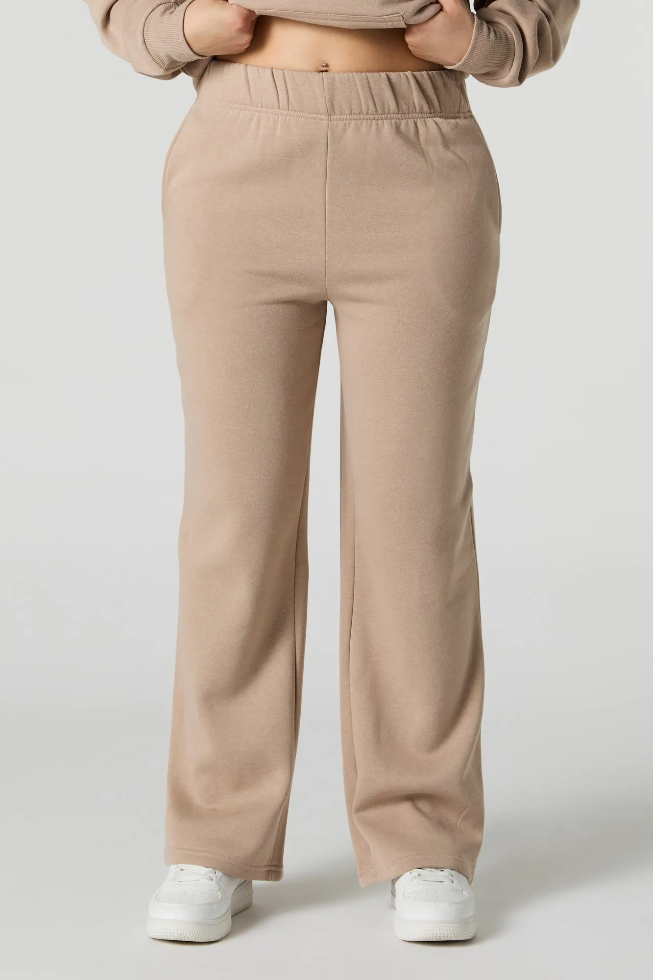 Fleece Straight Leg Sweatpant sold by Urban Planet product image thumbnail 2