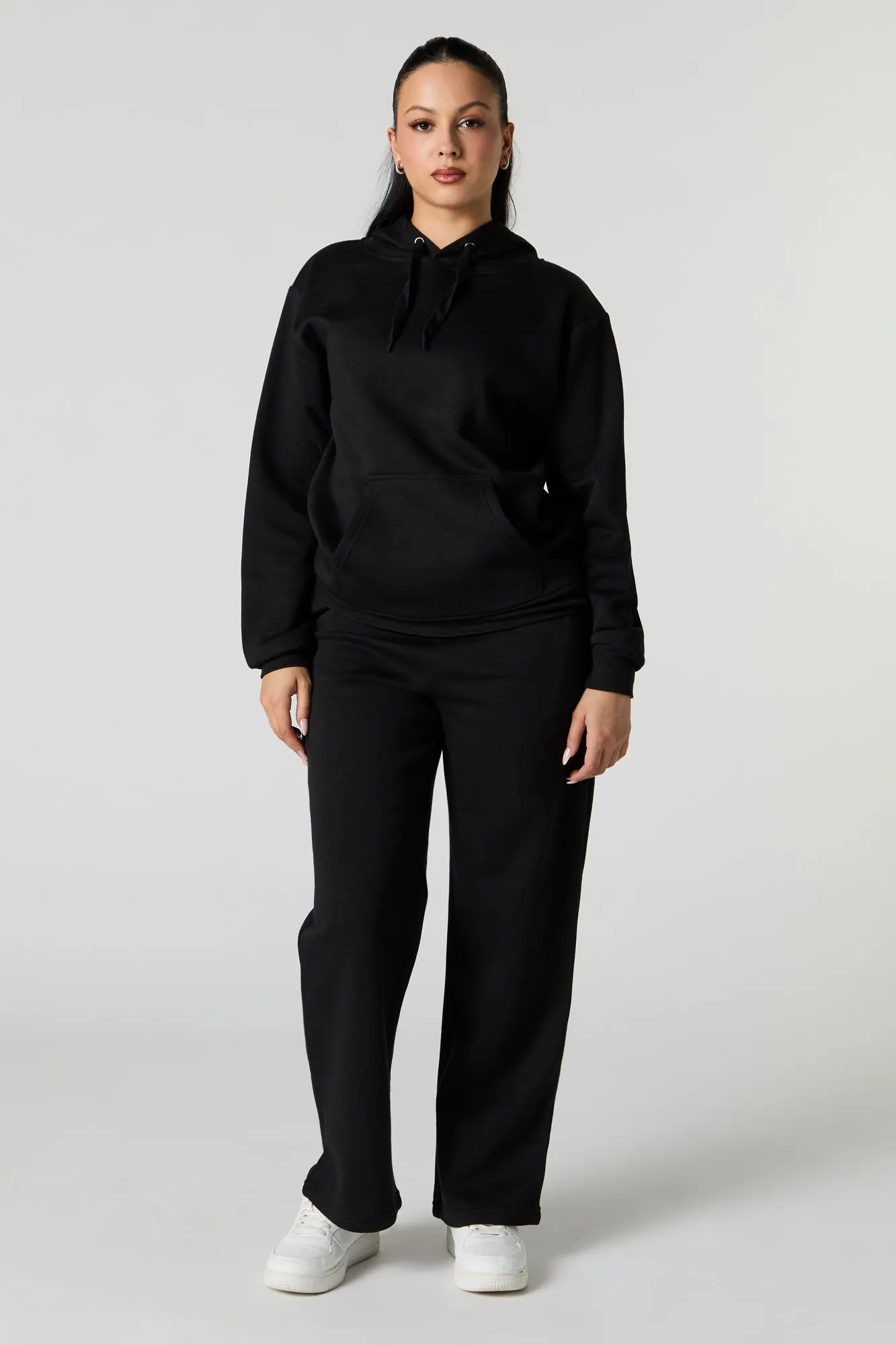 Fleece Straight Leg Sweatpant sold by Urban Planet product image thumbnail 4