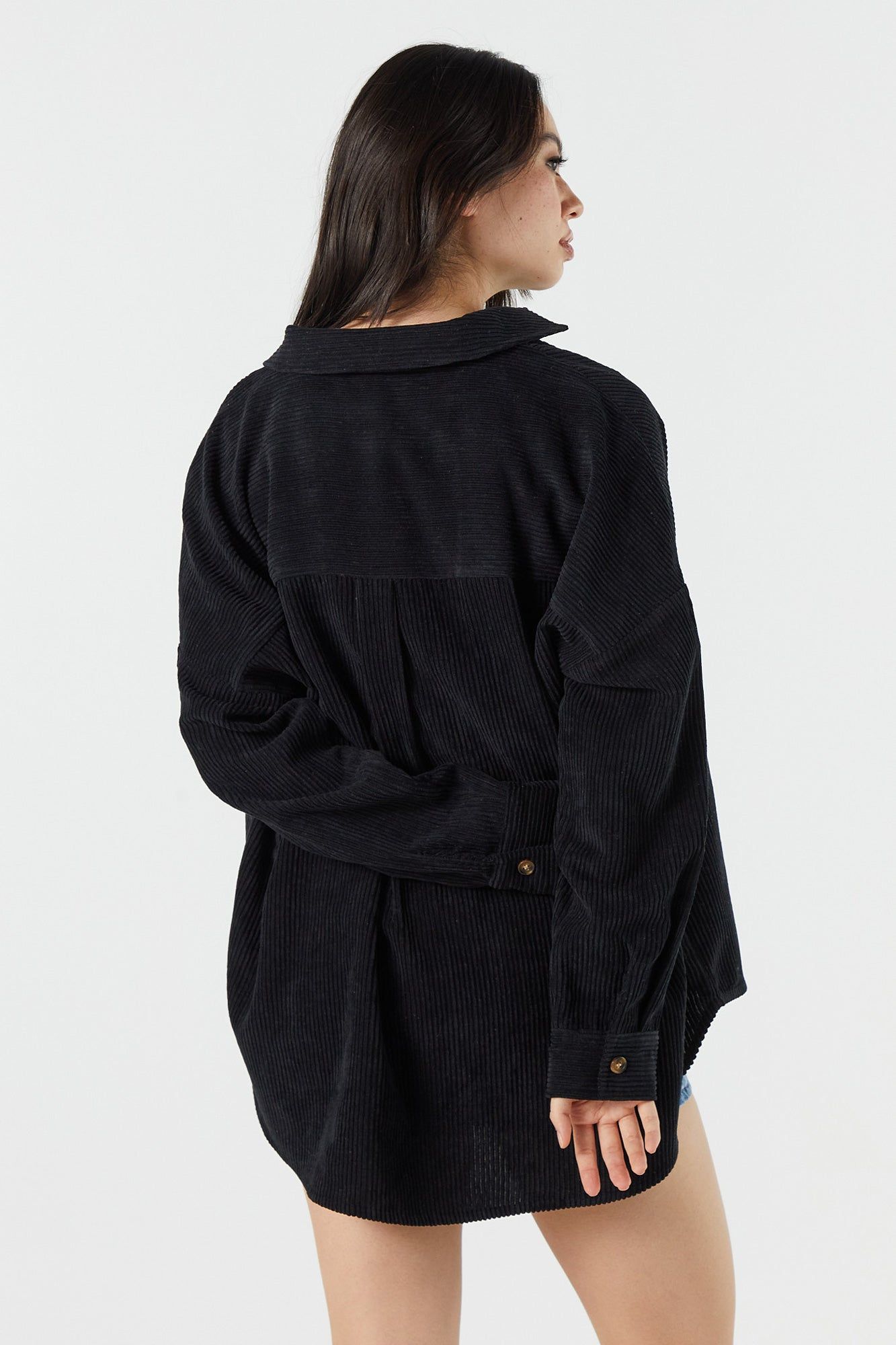 Corduroy Button-Up Top sold by Urban Planet product image thumbnail 5