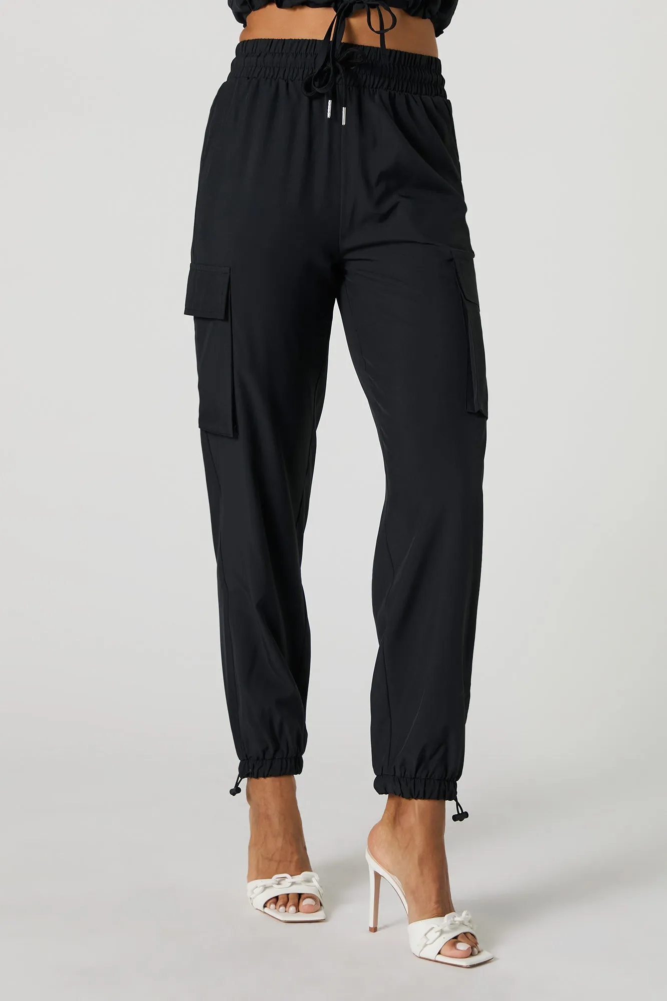 Jogger cargo avec ourlet à barillet sold by Urban Planet product image thumbnail 5