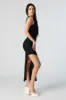 Robe midi asymétrique côtelée sold by Urban Planet