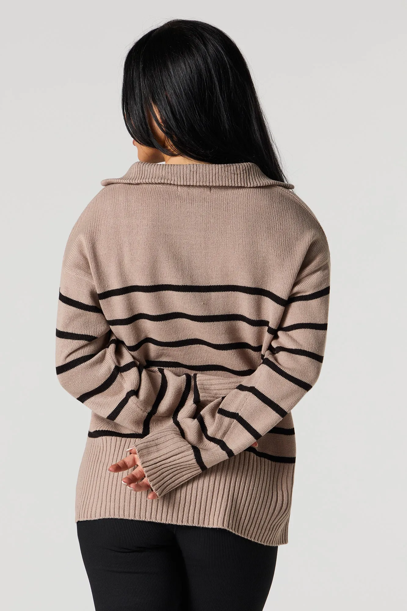 Quarter Zip Sweater sold by Urban Planet product image thumbnail 5