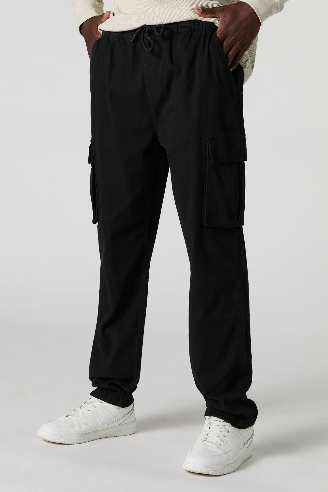 Jogger cargo uni de tous les jours sold by Urban Planet product image thumbnail 4