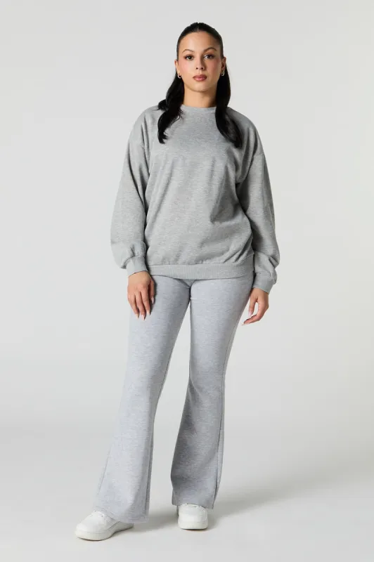 Pantalon d'entraînement à jambe évasée en molleton sold by Urban Planet