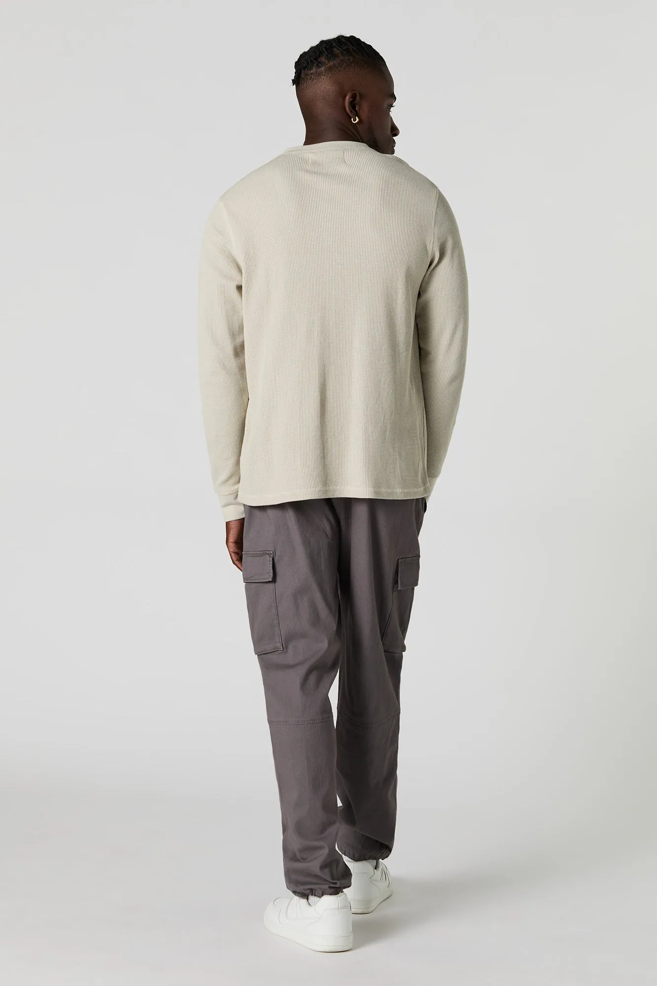 Jogger cargo uni de tous les jours sold by Urban Planet product image thumbnail 3