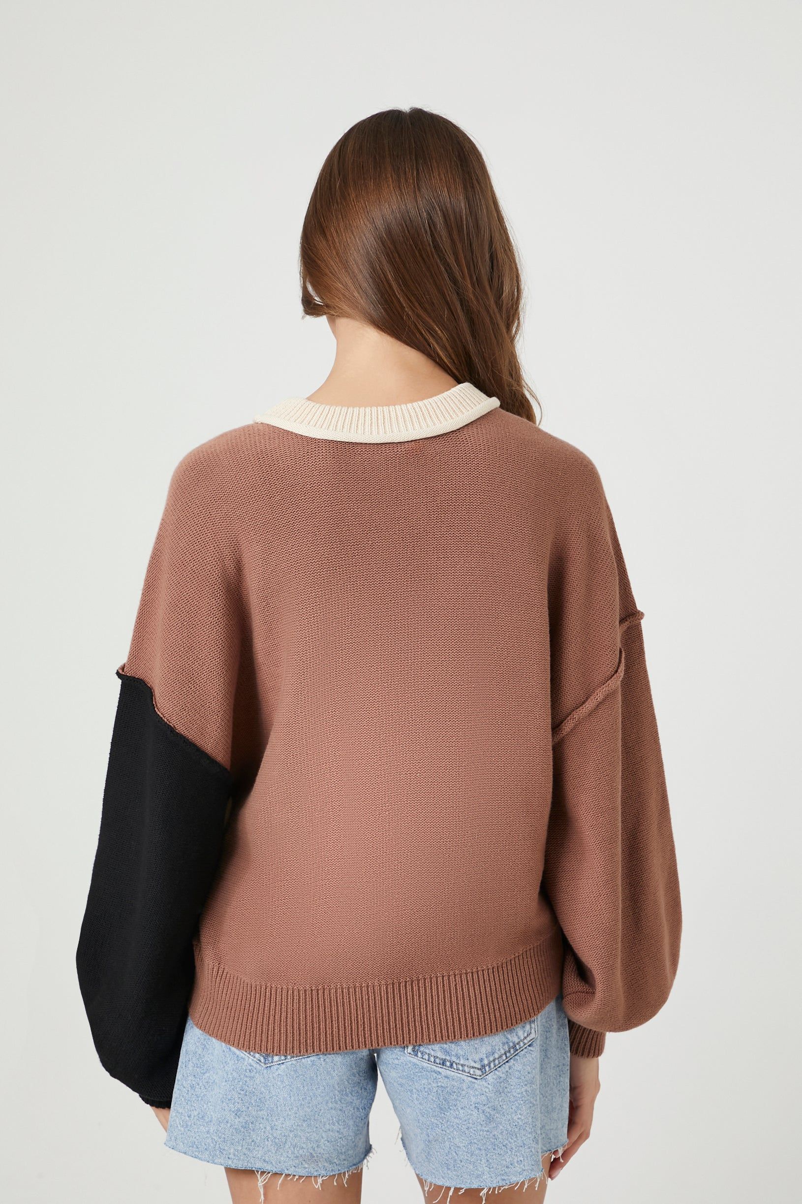 Oversized Colourblock Sweater sold by Urban Planet product image thumbnail 3