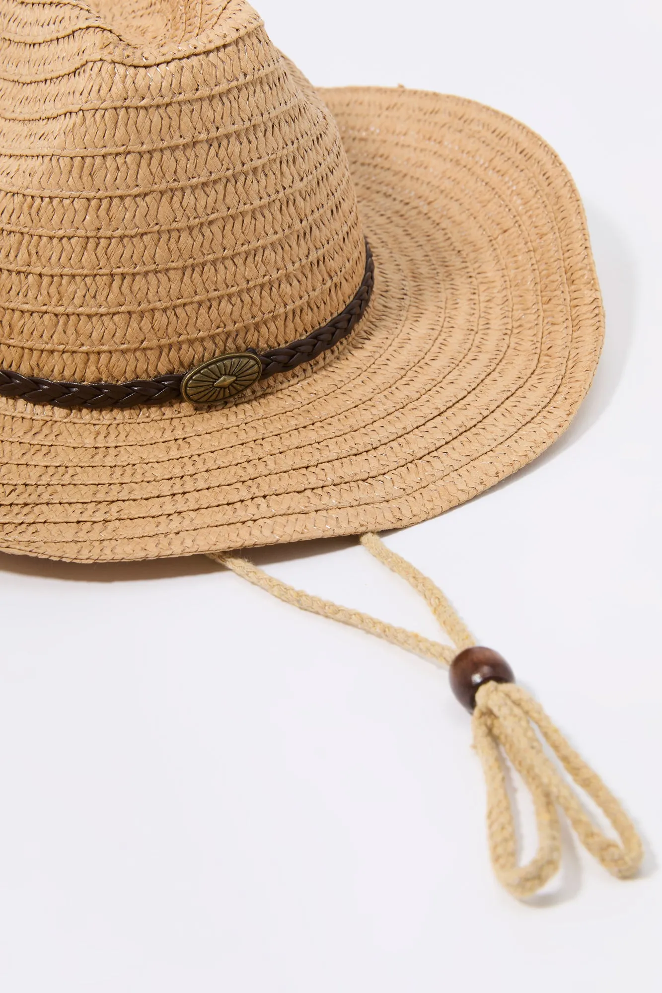 Braided Trim Cowboy Hat sold by Urban Planet product image thumbnail 4
