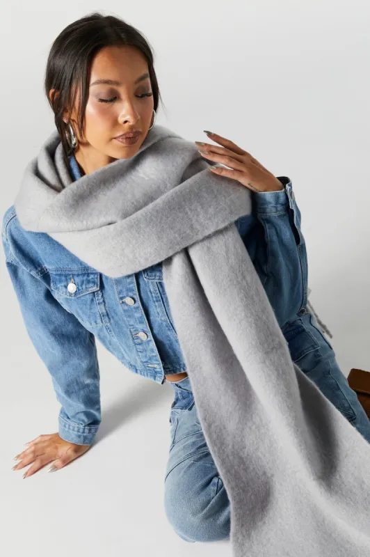 Oversized Knit Scarf sold by Urban Planet