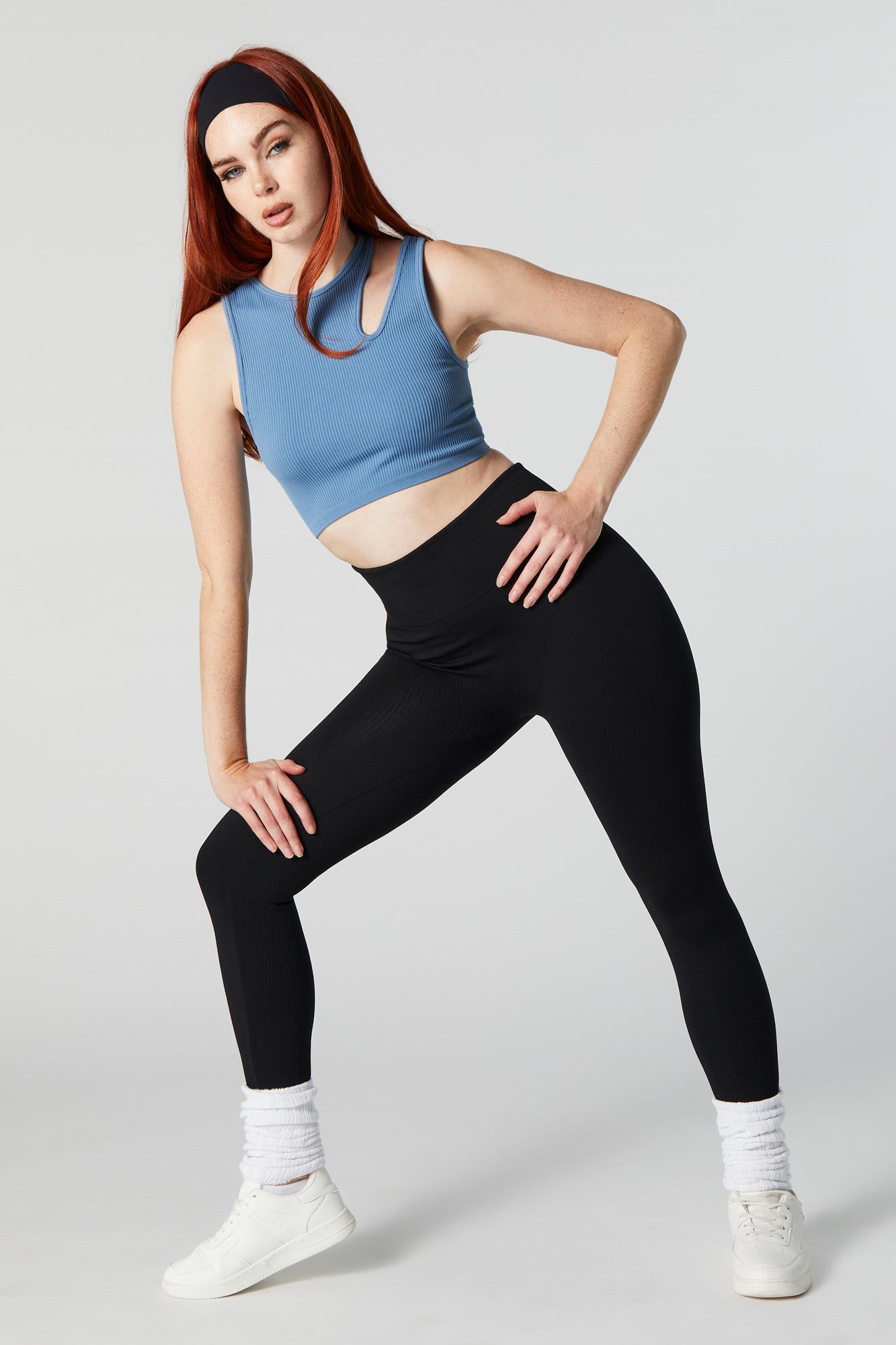 Ribbed Cut-Out Crop Top sold by Urban Planet product image thumbnail 3