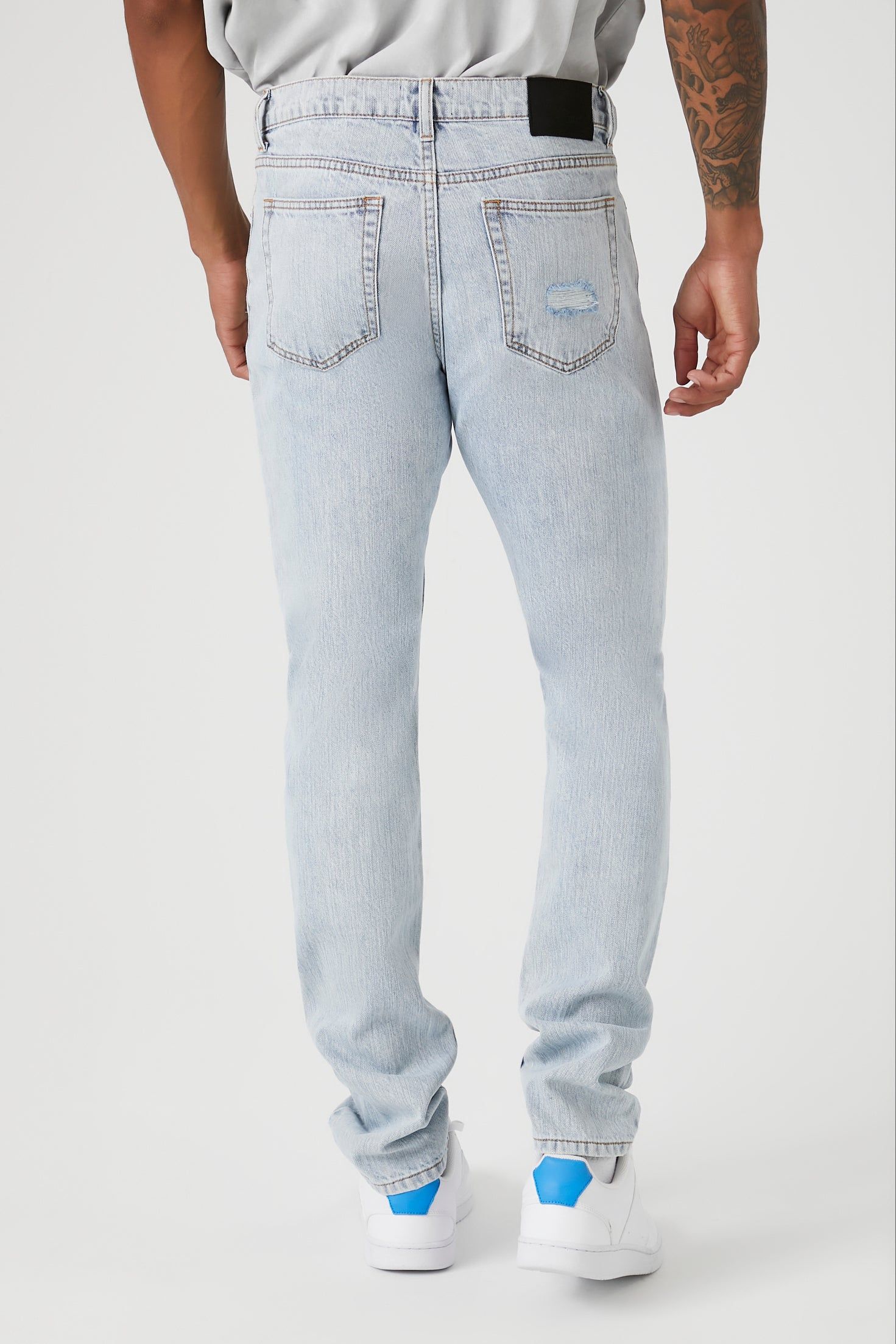 Jean mince d'aspect usé sold by Urban Planet product image thumbnail 4