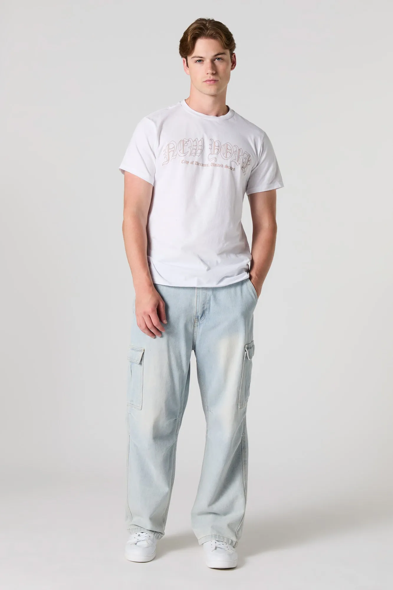 T-shirt à imprimé City of Dreams sold by Urban Planet product image thumbnail 2