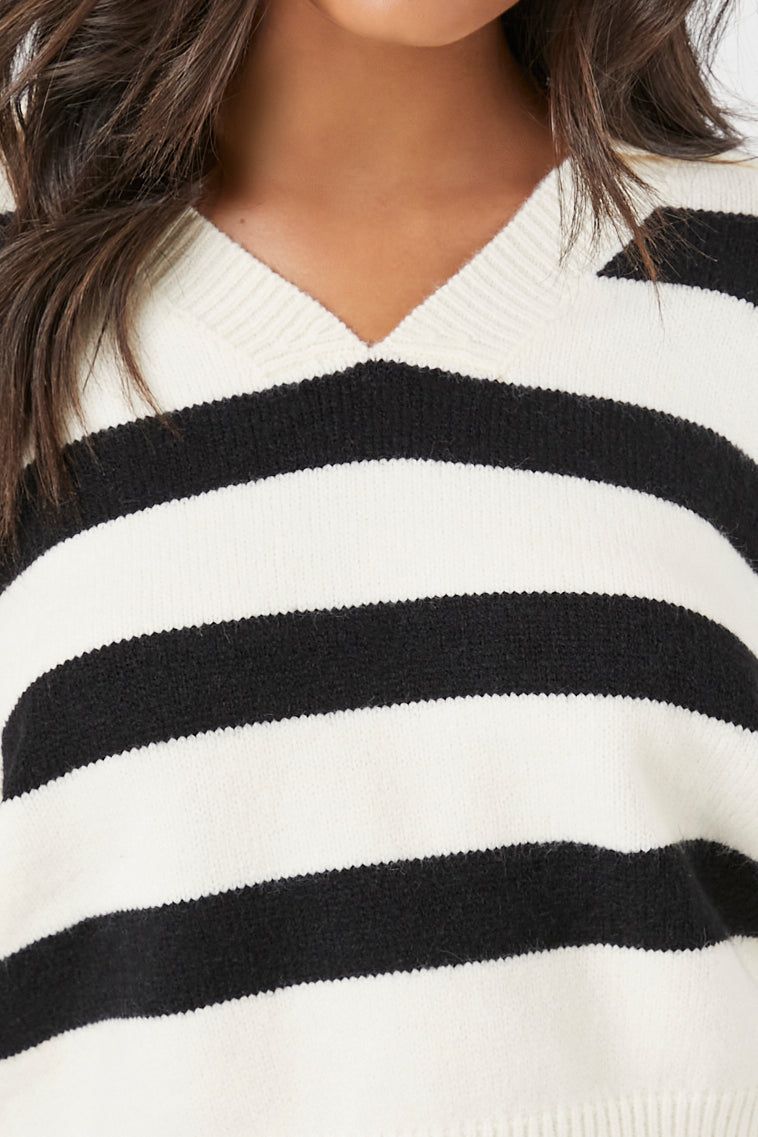 Chandail en tricot rayé sold by Urban Planet product image thumbnail 5