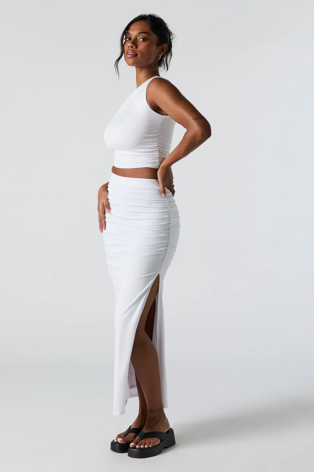 Débardeur profilé ruché court sold by Urban Planet product image thumbnail 3