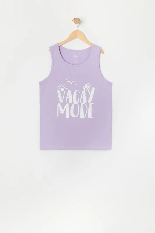 Débardeur à imprimé Vacay Mode pour garçon sold by Urban Planet