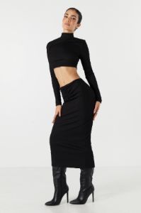 Jupe midi ruchée sold by Urban Planet