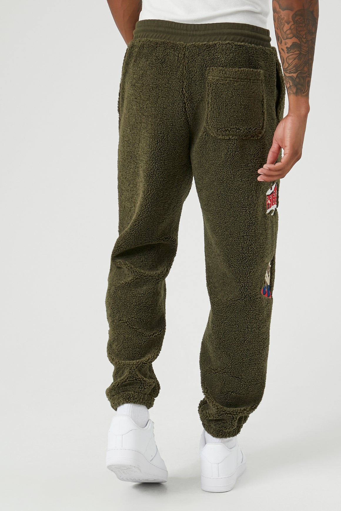 Yeti Embroidered Sherpa Jogger sold by Urban Planet product image thumbnail 2