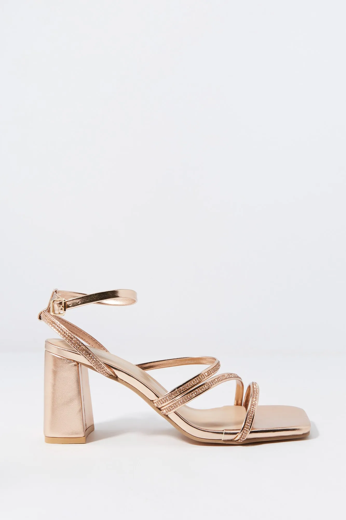 Rhinestone Strappy High Heel sold by Urban Planet product image thumbnail 5