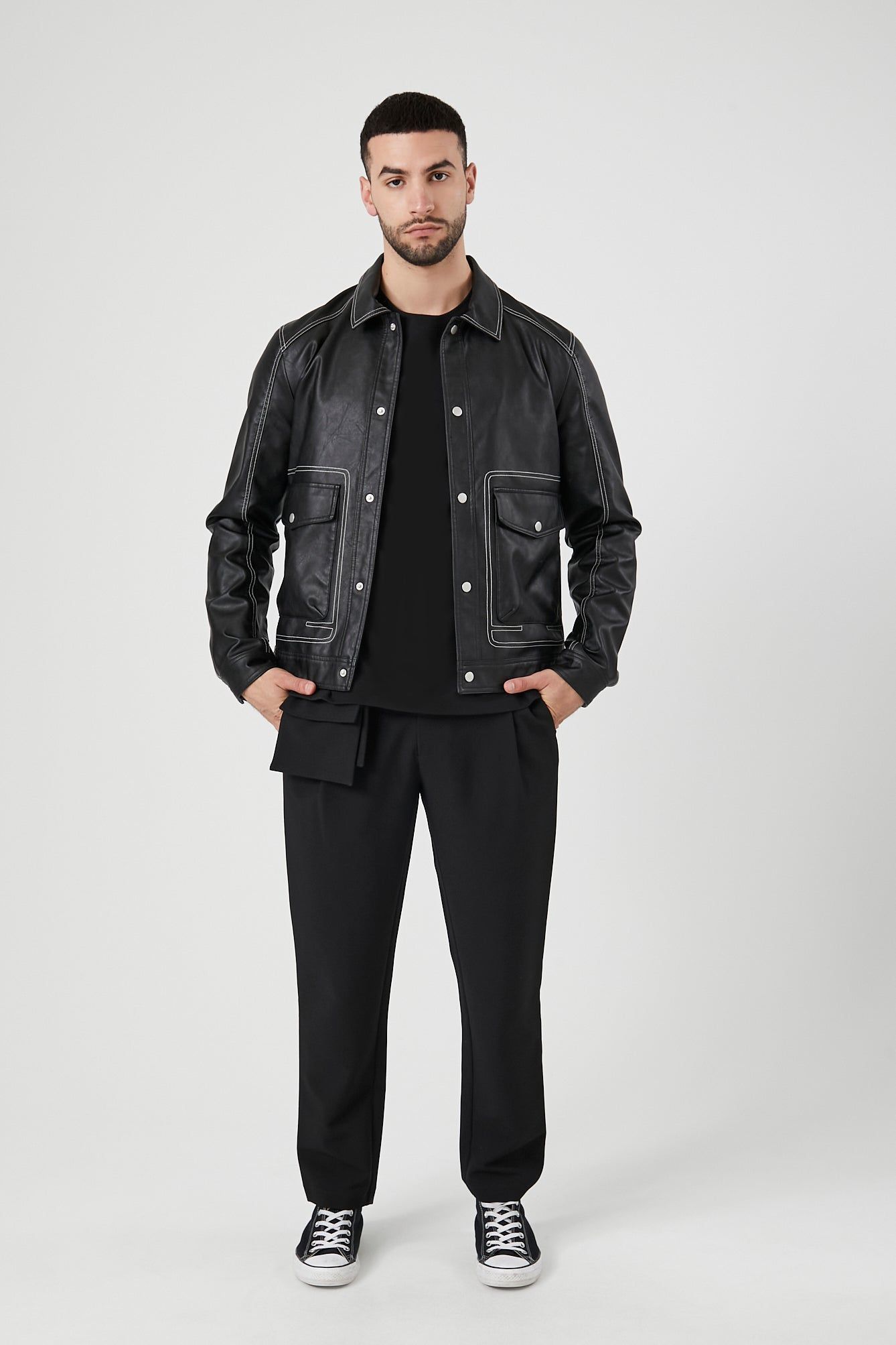 Coin Pouch Slim Pant sold by Urban Planet