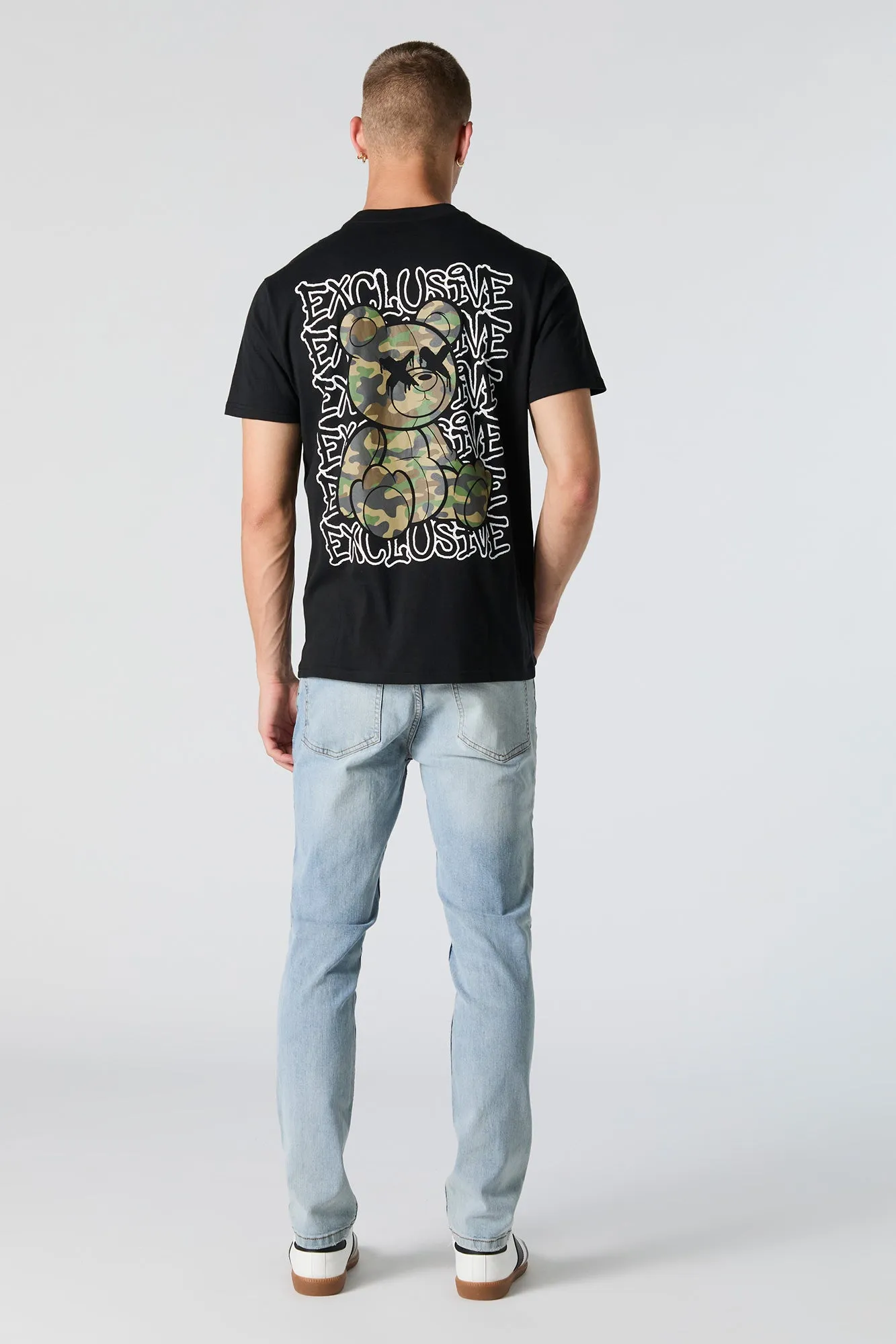 Vintage Wash Distressed Slim Jean sold by Urban Planet product image thumbnail 3