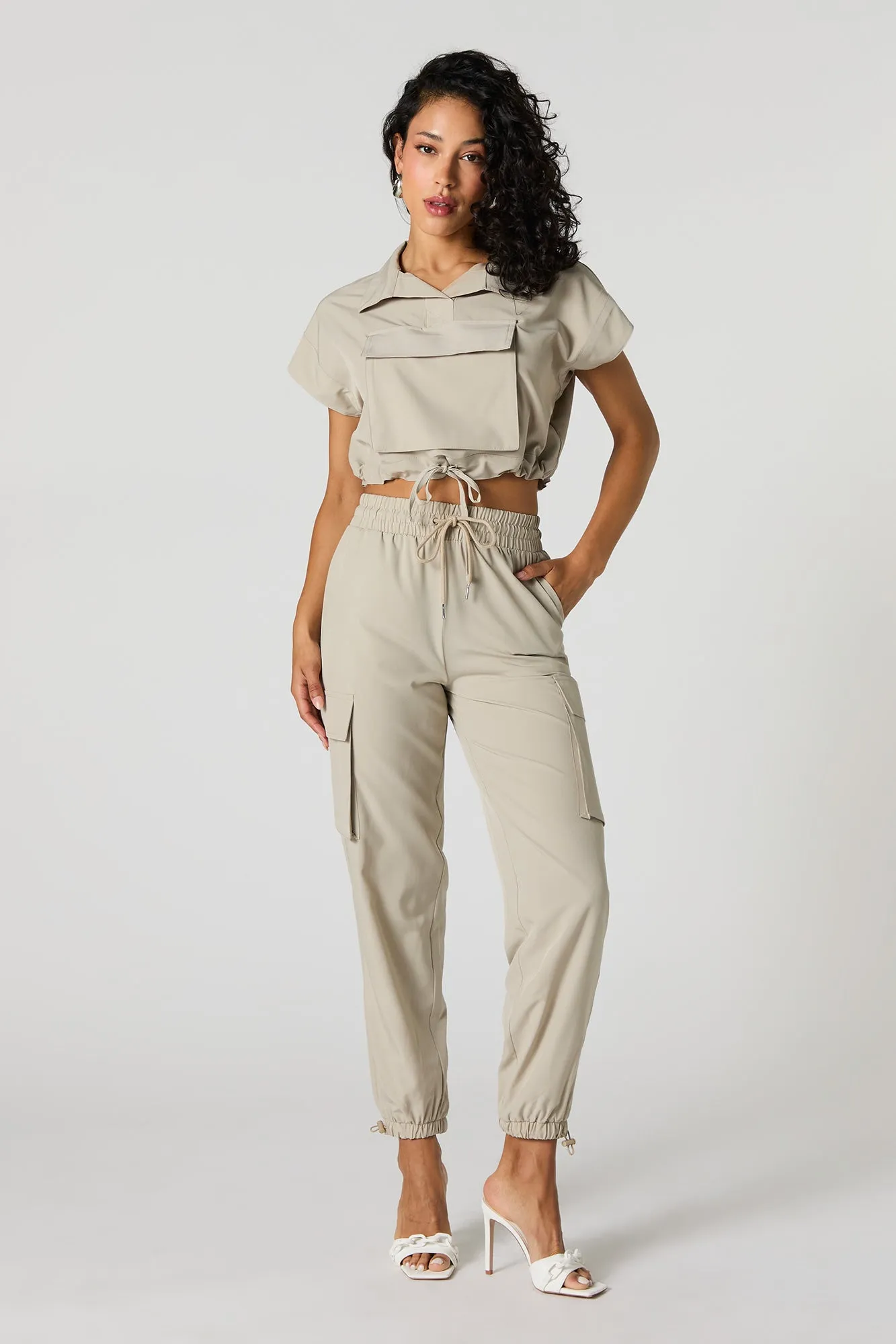 Toggle Hem Cargo Jogger sold by Urban Planet product image thumbnail 4