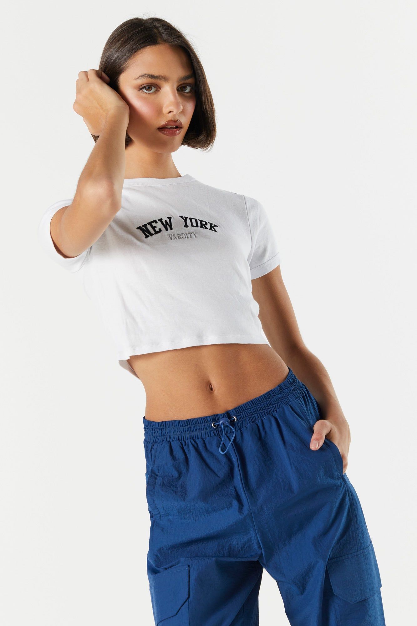 New York Graphic Baby Tee sold by Urban Planet