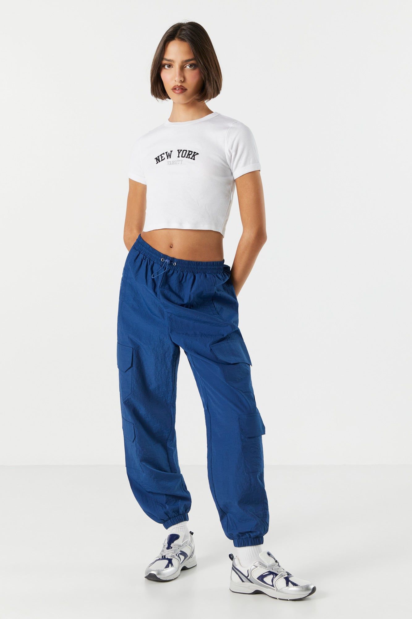 New York Graphic Baby Tee sold by Urban Planet product image thumbnail 3