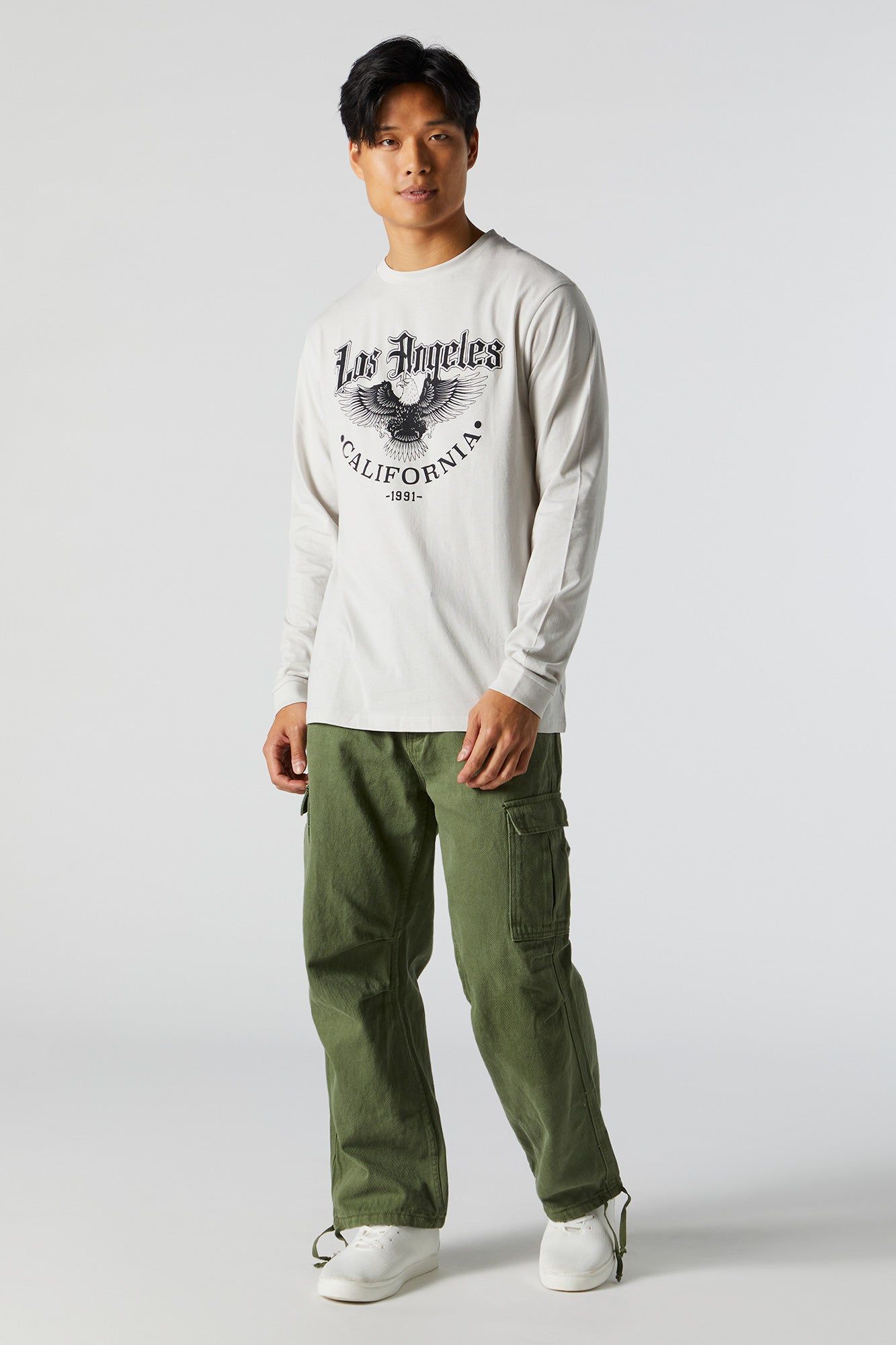 Los Angeles Graphic Long Sleeve Top sold by Urban Planet product image thumbnail 3