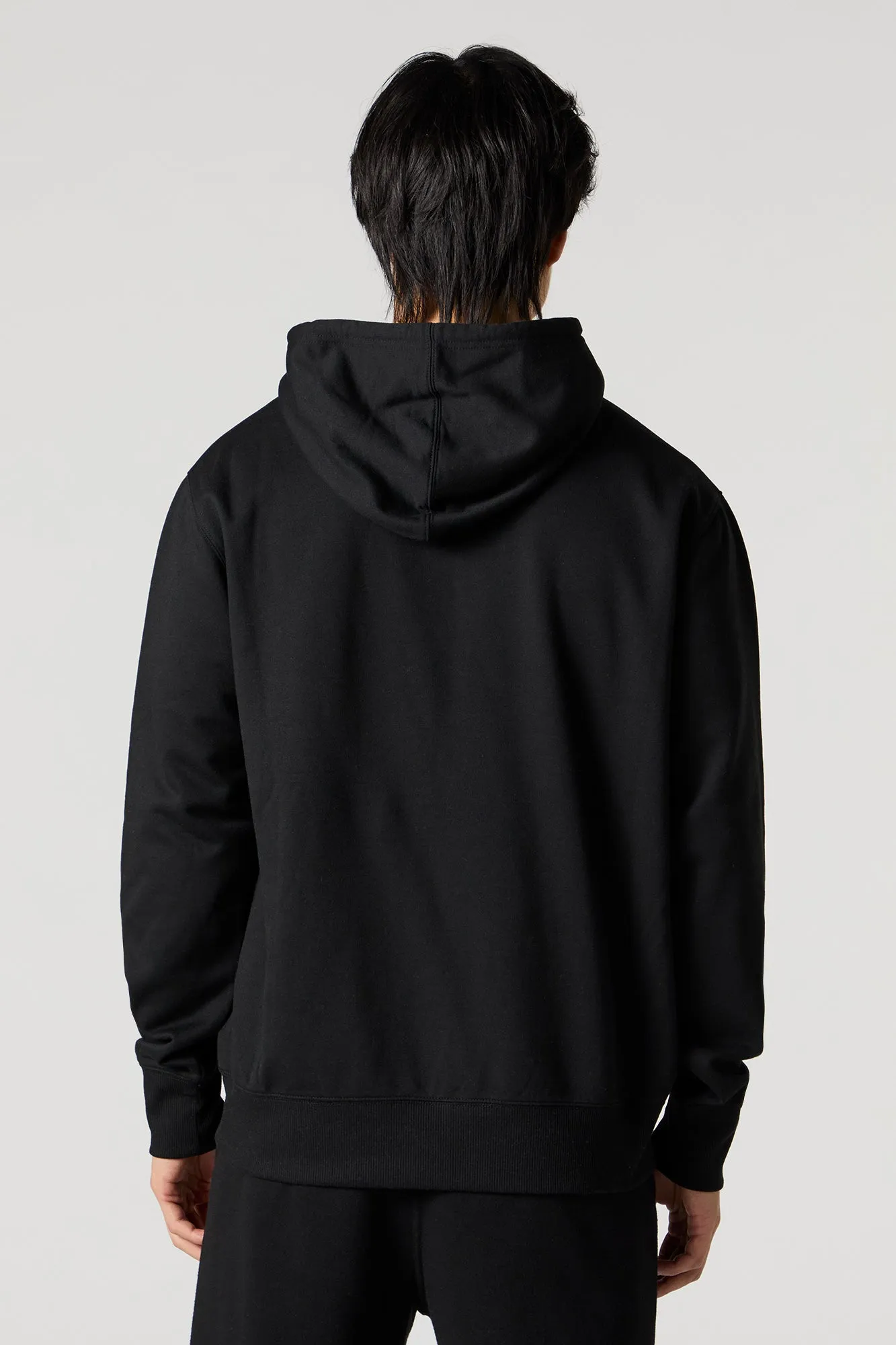 Haut à capuchon uni en molleton de tous les jours sold by Urban Planet product image thumbnail 5